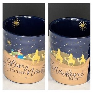 Prima - 3/$48 - ‘Glory to the newborn King’ ceramic mug. NWT Firm! Last one!